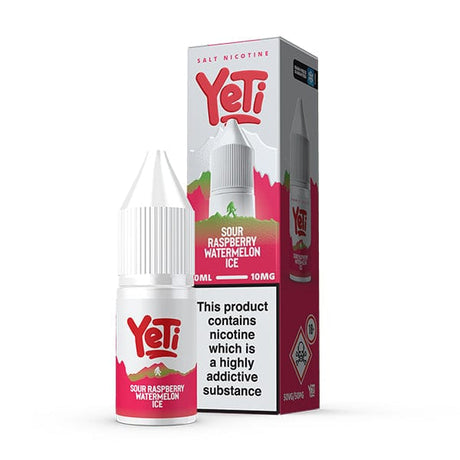 Sour Raspberry Watermelon Nic Salt By Yeti Summit 10ml E-liquid
