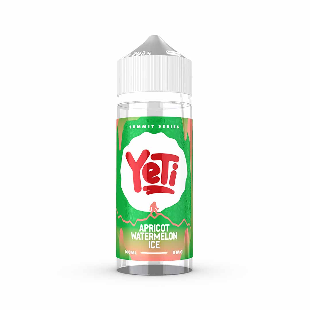 Shortfill Eliquids Apricot Watermelon Yeti Summit Series 100ml Shortfill E-Liquid