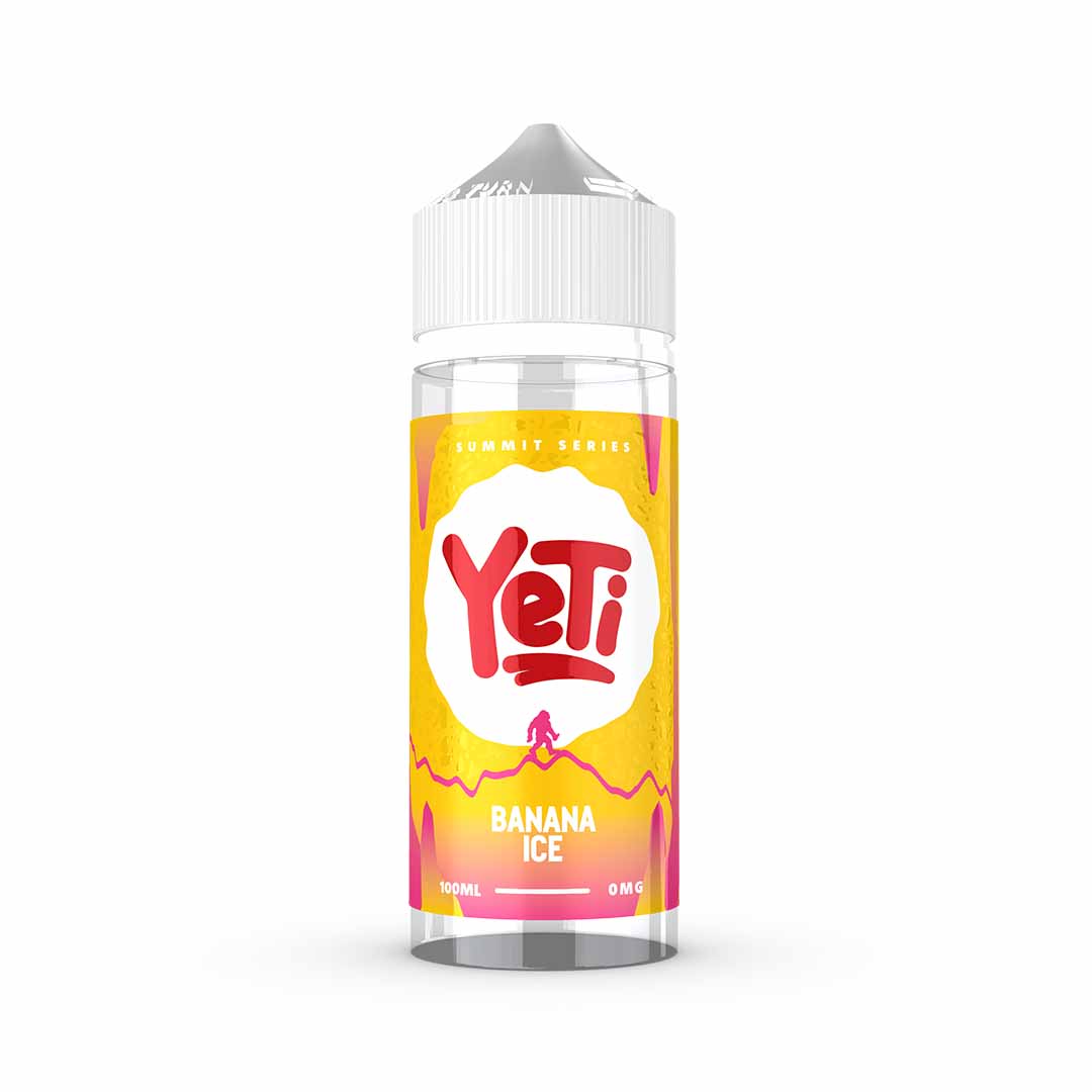Shortfill Eliquids Banana Ice Yeti Summit Series 100ml Shortfill E-Liquid
