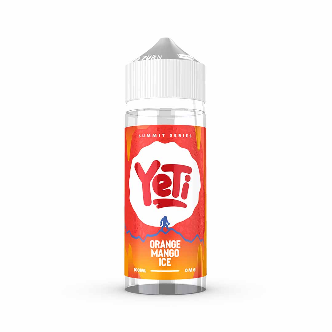 Shortfill Eliquids Orange Mango Ice Yeti Summit Series 100ml Shortfill E-Liquid