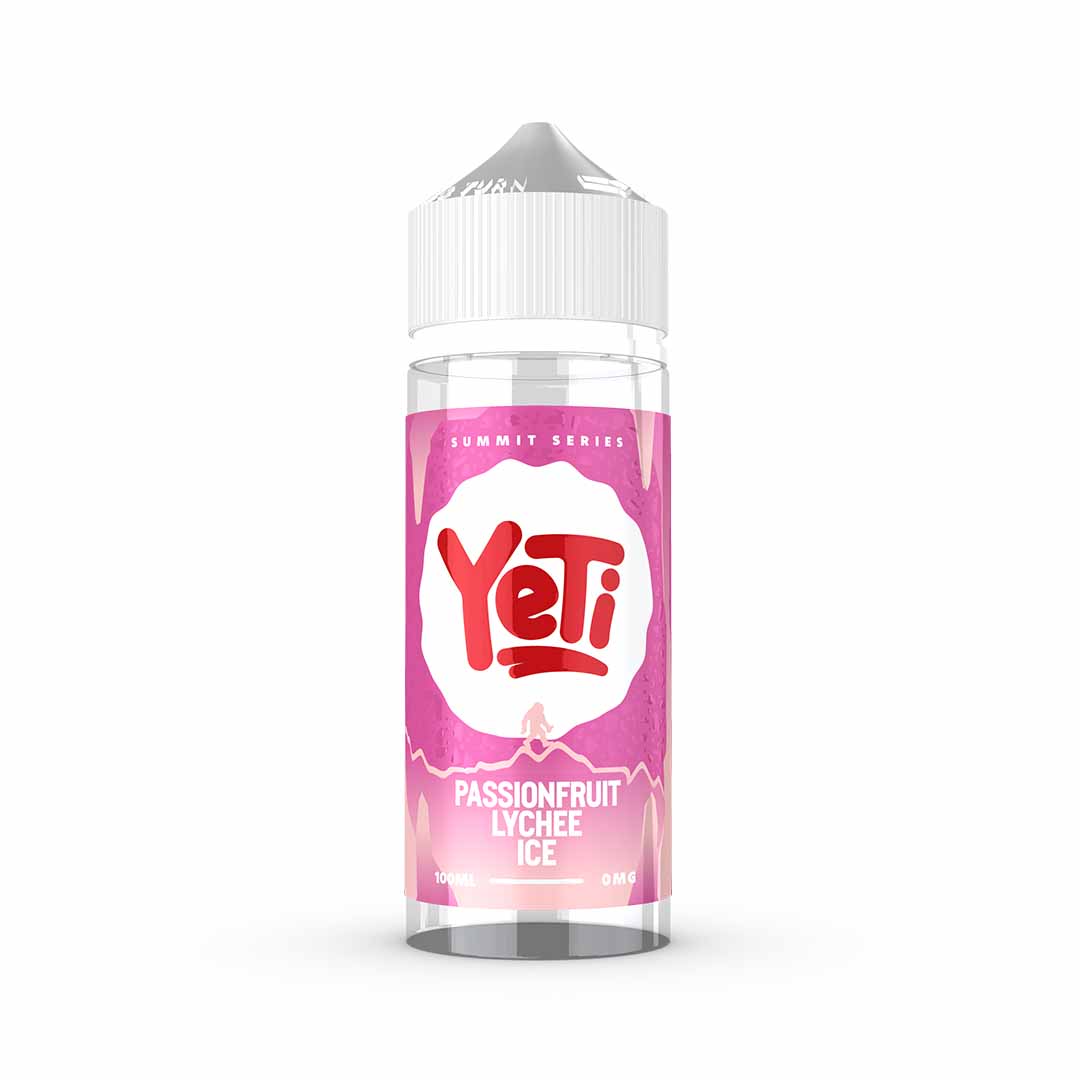 Shortfill Eliquids Passionfruit Lychee Yeti Summit Series 100ml Shortfill E-Liquid