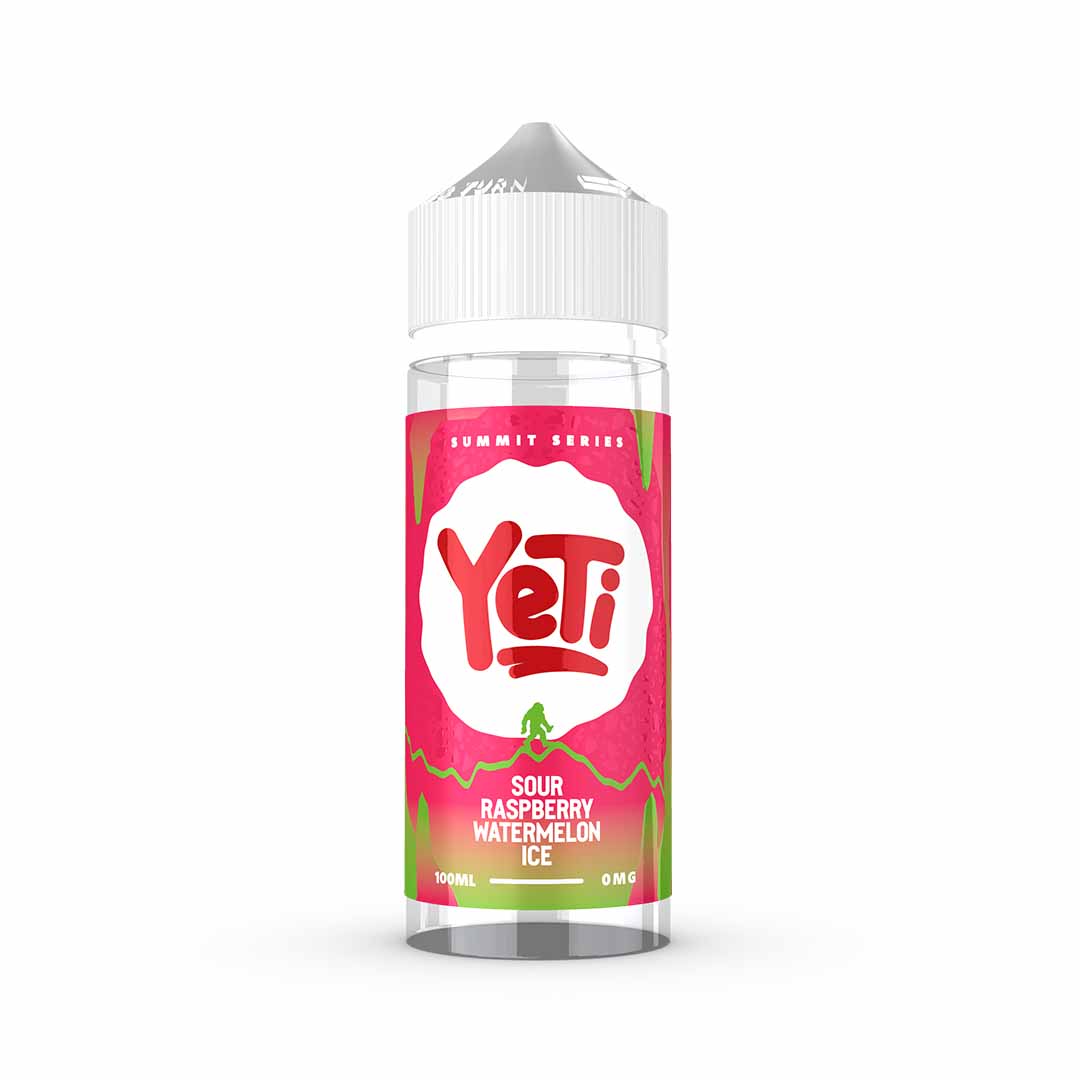 Shortfill Eliquids Sour Raspberry Watermelon Ice Yeti Summit Series 100ml Shortfill E-Liquid
