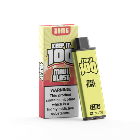 Pre-Filled Vape Devices Keep It 100 - Maui Blast / 10mg Zeltu X3 Pre-Filled Pods