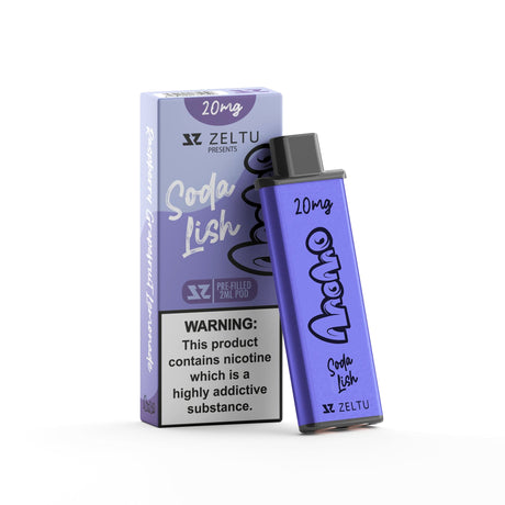 Pre-Filled Vape Devices MoMo - Soda Lish / 10mg Zeltu X3 Pre-Filled Pods