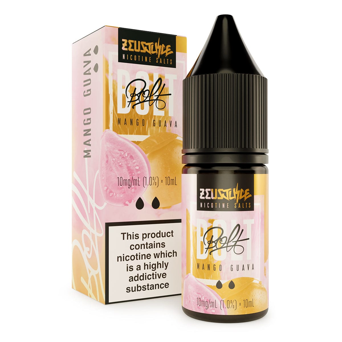 Nic Salts Mango Guava / 10mg Zeus Bolt Nic Salt E-Liquids