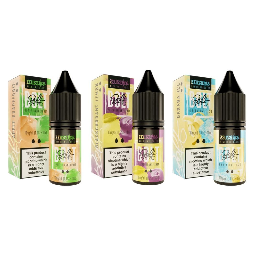 Nic Salts Zeus Bolt Nic Salt E-Liquids