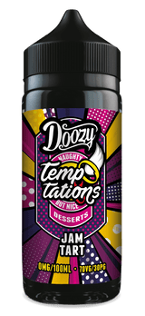 Doozy Vape Co Shortfill Eliquids Jam Tart Doozy Temptations 100ml Shortfill | 5 Flavours