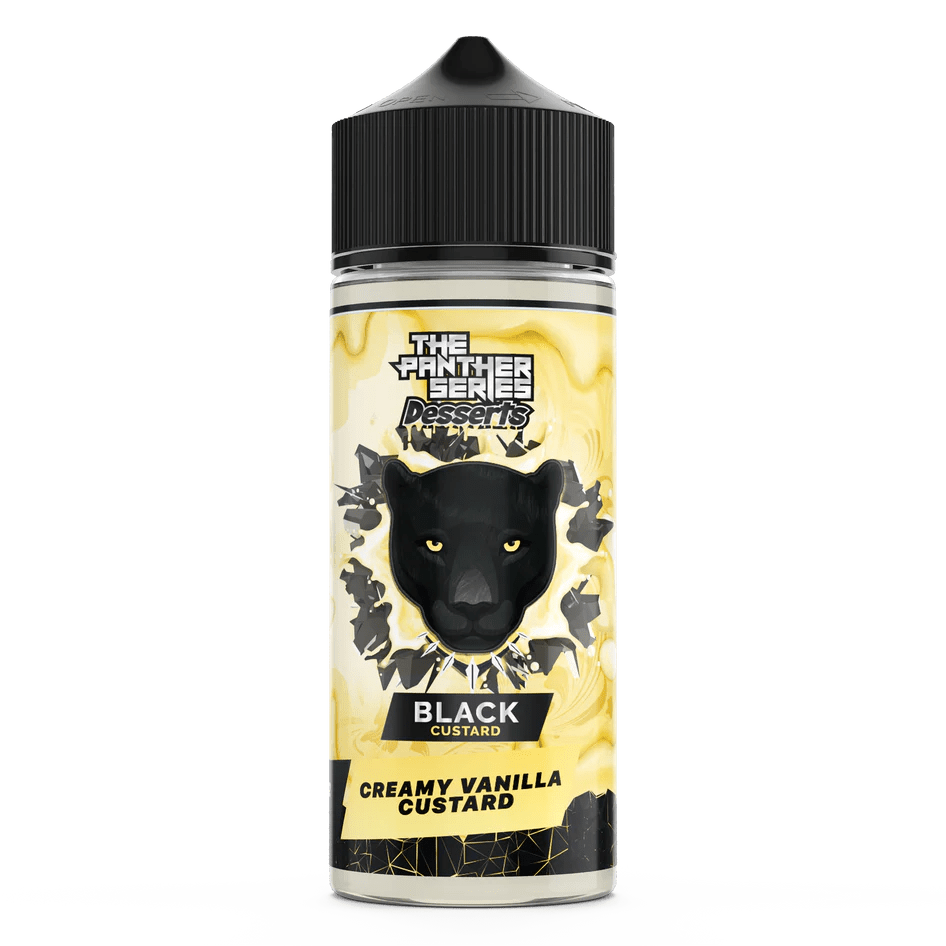 Dr Vapes Shortfill Eliquids Black Custard Dr Vapes Panther Series Desserts Shortfill E-Liquid