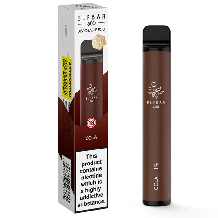 Disposable Vape Sticks Cola / 10mg Elf Bar 600 Disposable Vape