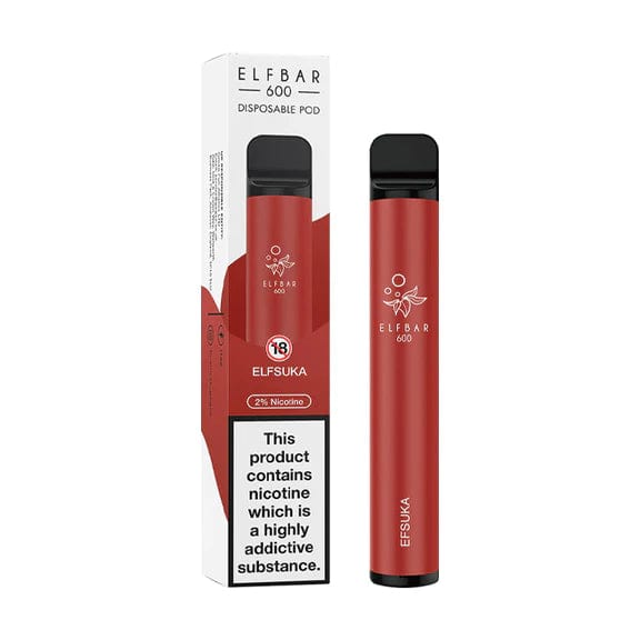 Disposable Vape Sticks Elfsuka / 20mg Elf Bar 600 Disposable Vape