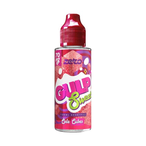 Gulp Shortfill Eliquids Cola Cubes Gulp Sweets 100ml Shortfill