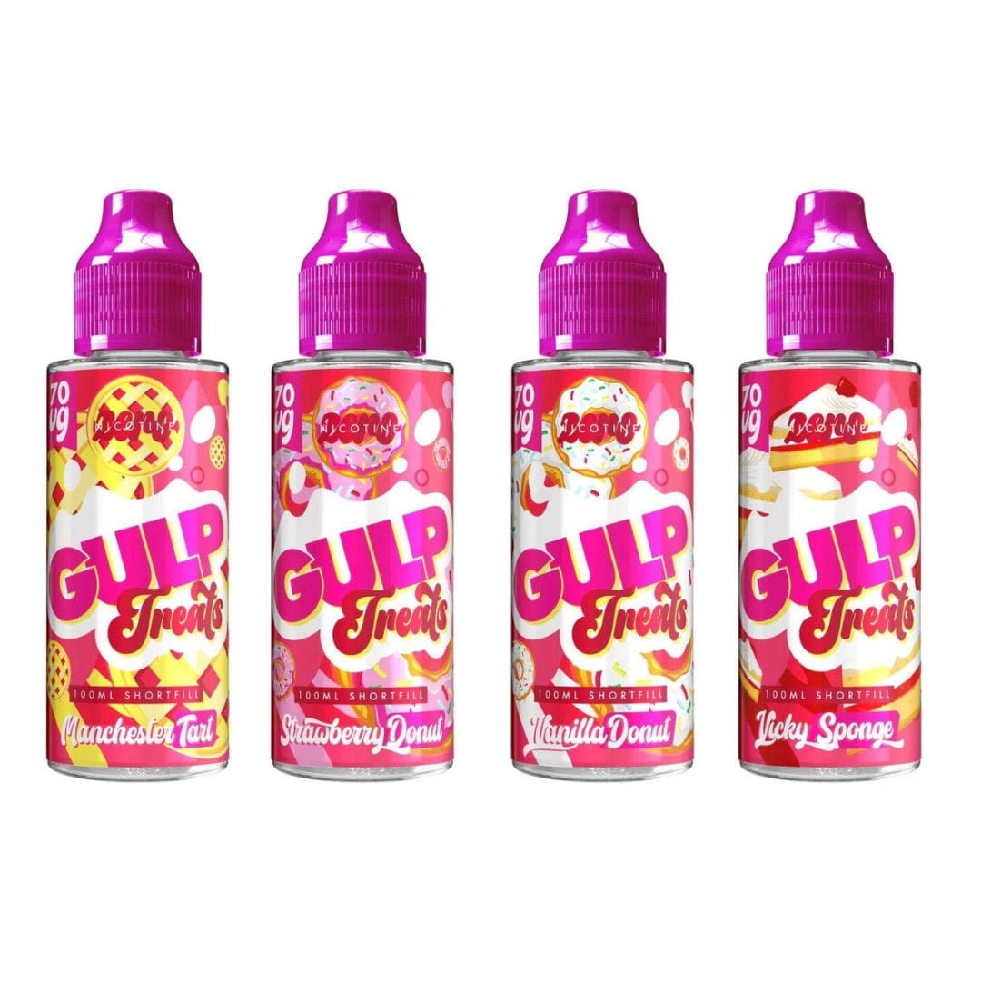 Gulp Shortfill Eliquids Gulp Treats 100ml Shortfill E-Liquids