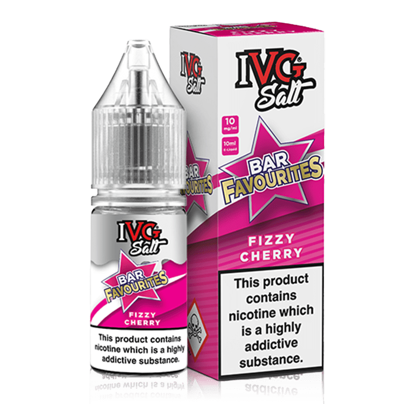 IVG E-Liquids Nic Salts Fizzy Cherry / 10mg IVG Bar Favourites Nicotine Salts