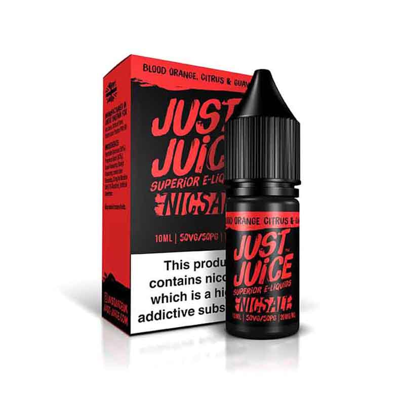 Nic Salts Blood Orange Citrus & Guava / 5mg Just Juice Iconic Range Nic Salts