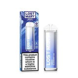 Lost Mary Disposable Vape Sticks Blueberry Ice Lost Mary QM600 Disposable Vape Kit