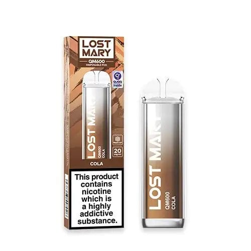 Lost Mary Disposable Vape Sticks Cola Lost Mary QM600 Disposable Vape Kit