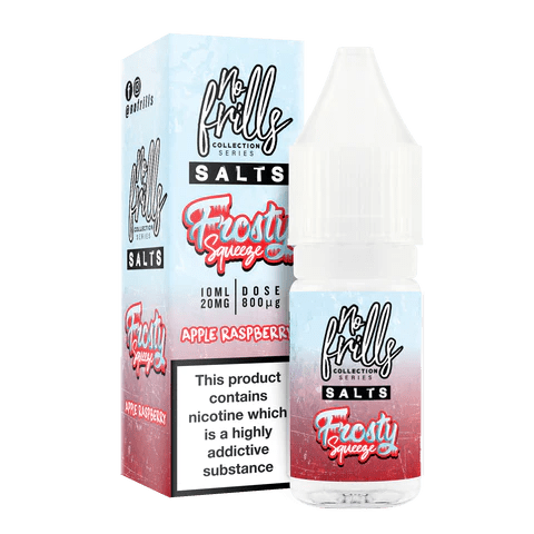 Nic Salts Apple Raspberry / 20mg No Frills Frosty Squeeze Nic Salts