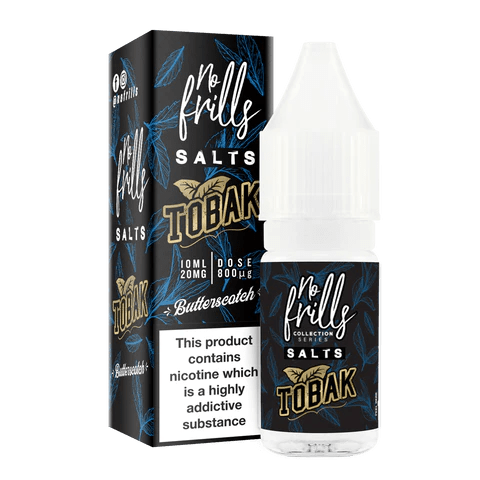 Nic Salts Butterscotch / 20mg No Frills Tobak Nic Salts