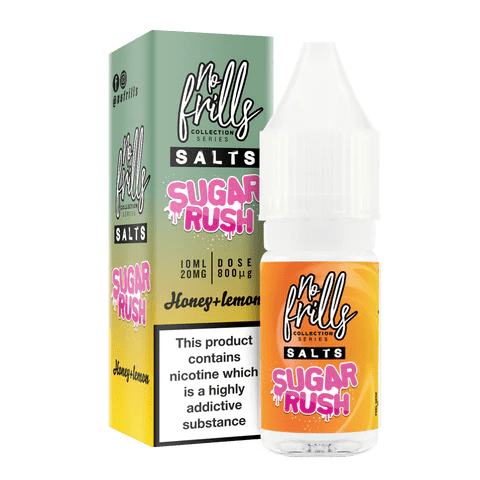 Nic Salts Honey & Lemon / 20mg No Frills Sugar Rush Nic Salts