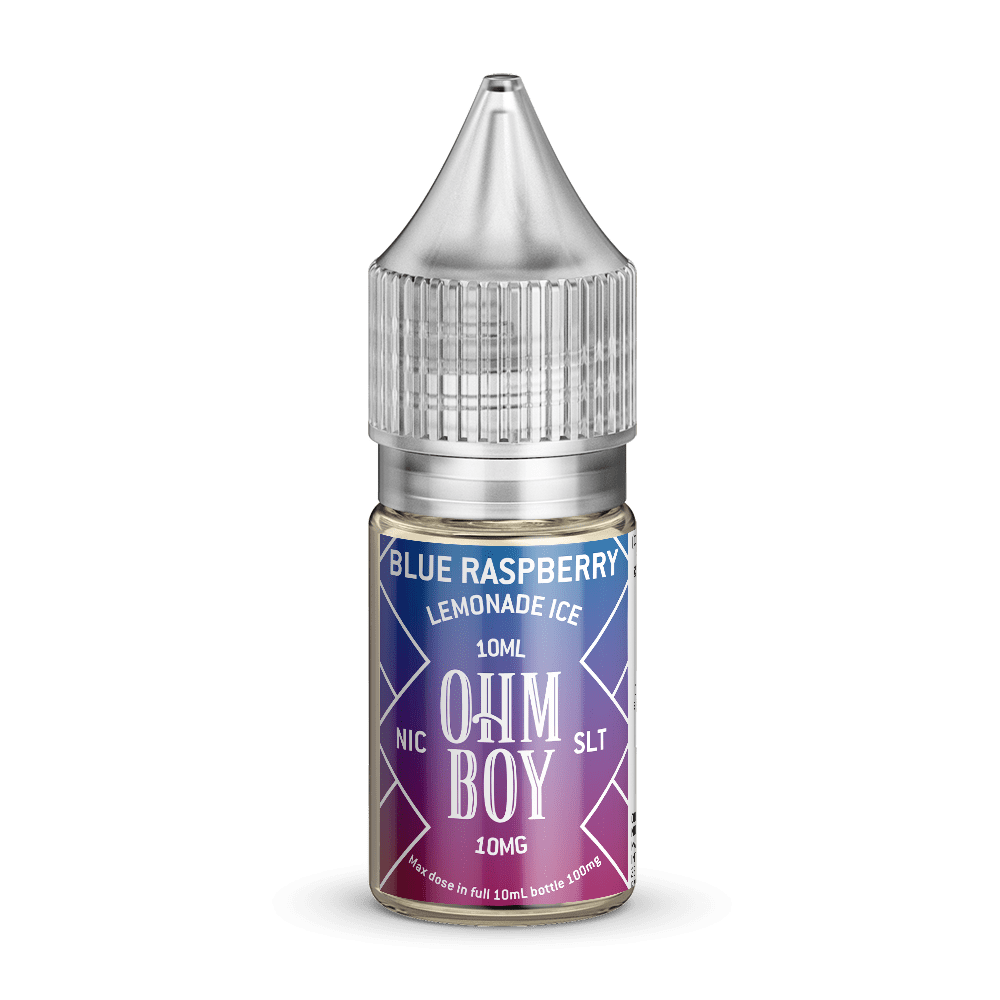 Ohm Boy Nic Salts Blue Raspberry Lemonade Ice / 10mg Ohm Boy Nic Salt E-Liquids