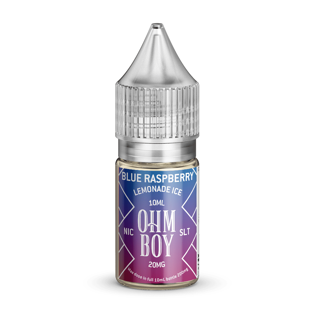 Ohm Boy Nic Salts Blue Raspberry Lemonade Ice / 20mg Ohm Boy Nic Salt E-Liquids