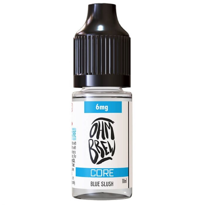 Ohm Brew 10ml Eliquids Blue Slush / 6mg Ohm Brew Core Freebase E-Liquids