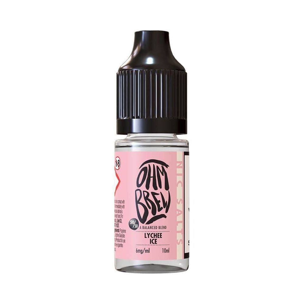 Ohm Brew Nic Salts Ohm Brew Lychee Ice Nic Salt 10ml