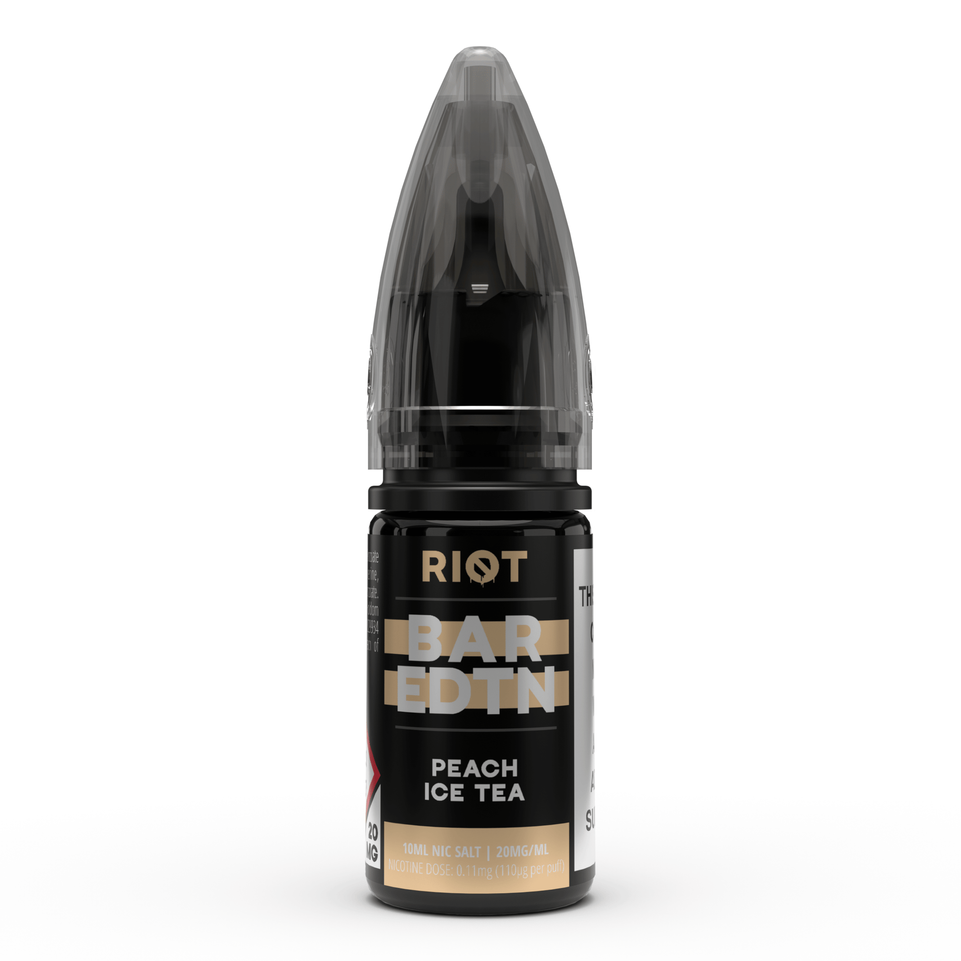 Riot Squad Nic Salts Peach Ice Tea / 20mg Riot E-Liquid Bar Edition Nic Salt E-Liquids