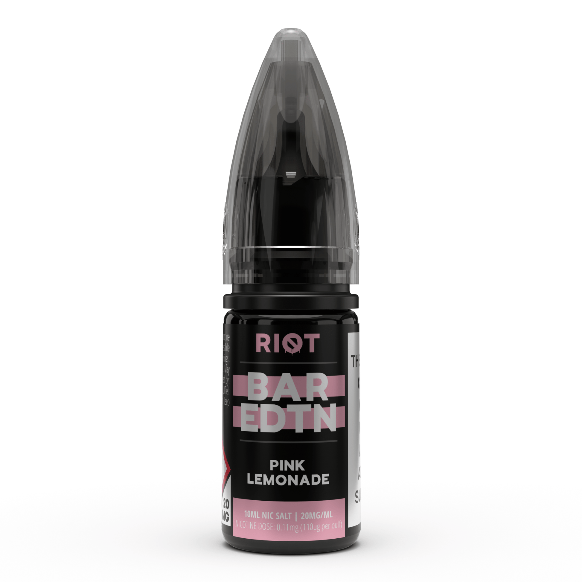Riot Squad Nic Salts Pink Lemonade / 20mg Riot E-Liquid Bar Edition Nic Salt E-Liquids