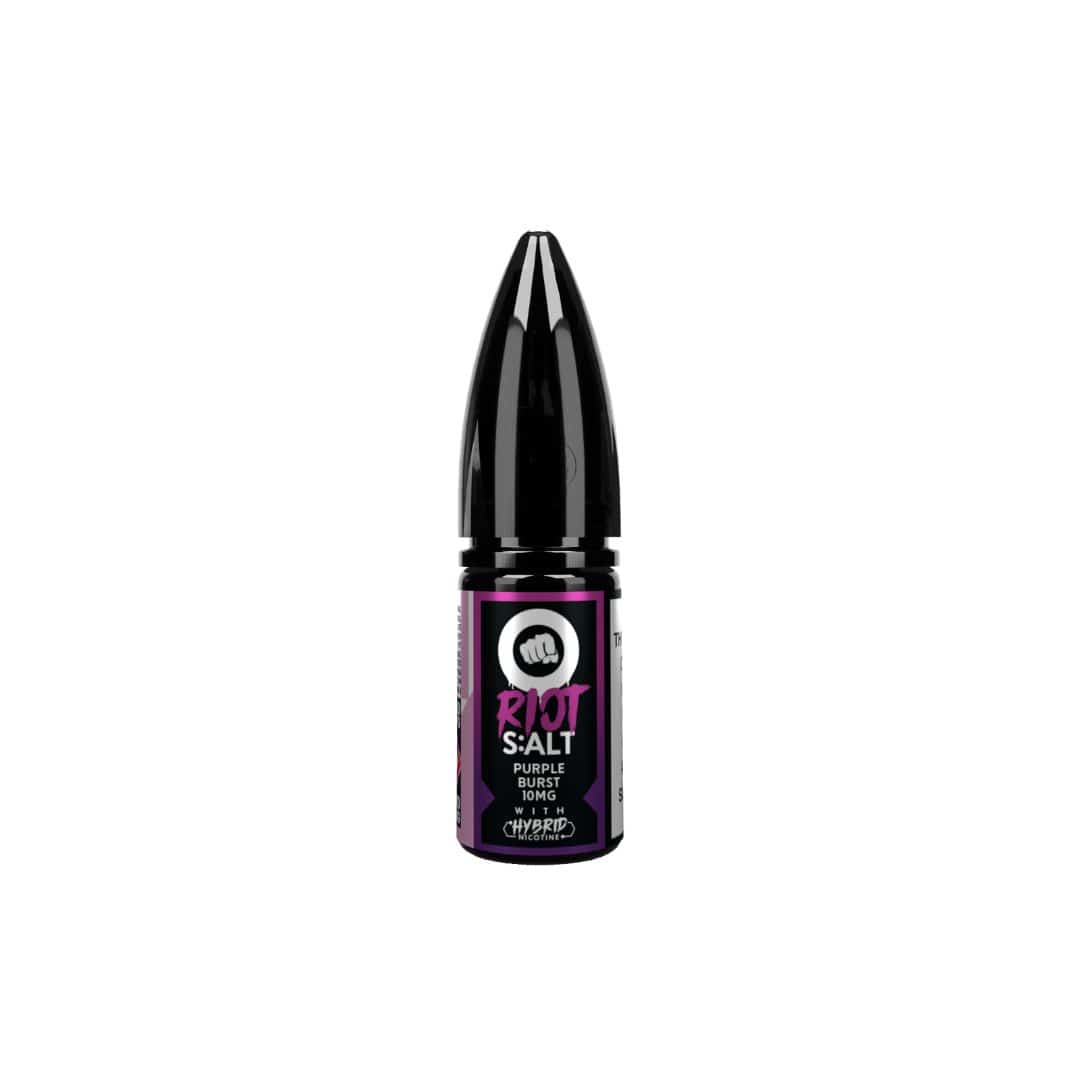 Nic Salts Purple Burst / 10mg RIOT Salt E-Liquids