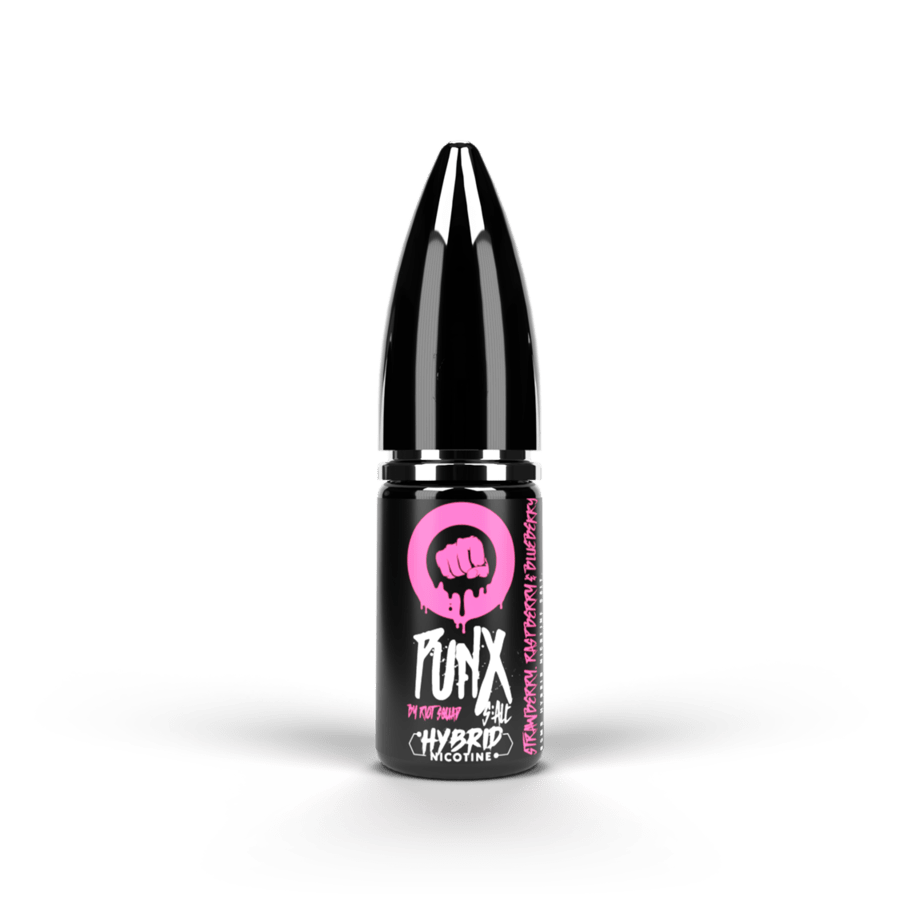 Riot Squad Strawberry Raspberry & Blueberry Punx Nic Salts 10ml E-Liquid 