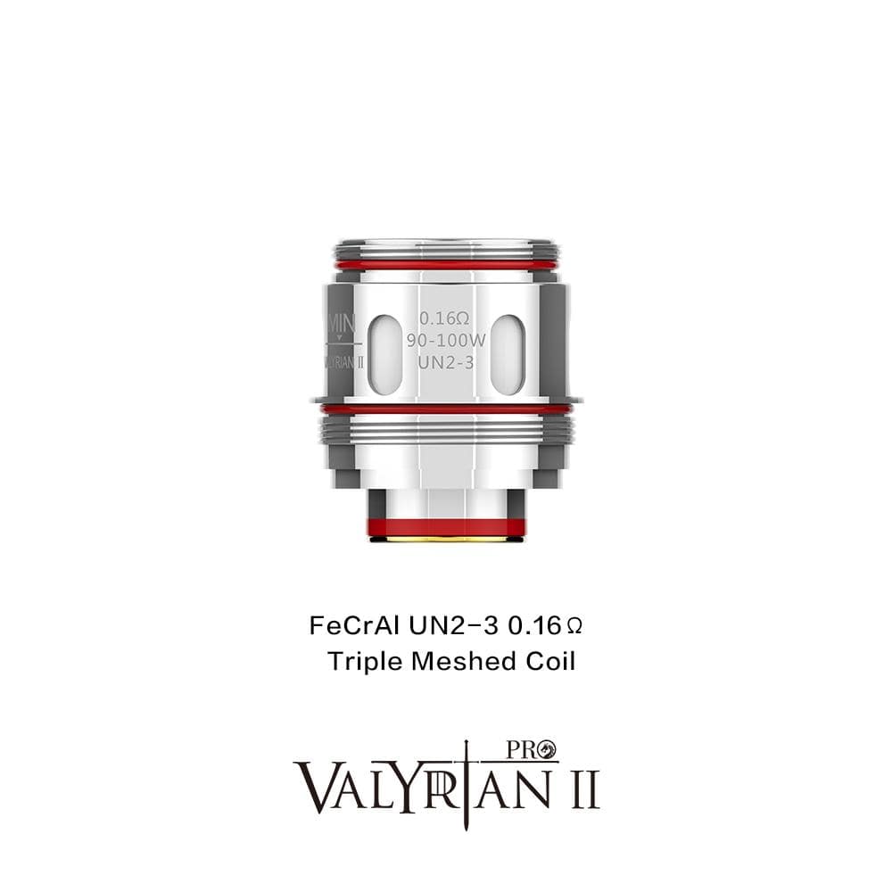 Uwell Coils 0.16Ω Triple Meshed Uwell Valyrian 2 Pro Coils (Pack Of 2)