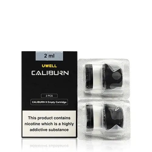 Uwell Replacement Pods Uwell Caliburn X Empty Cartridge | Pack Of 2