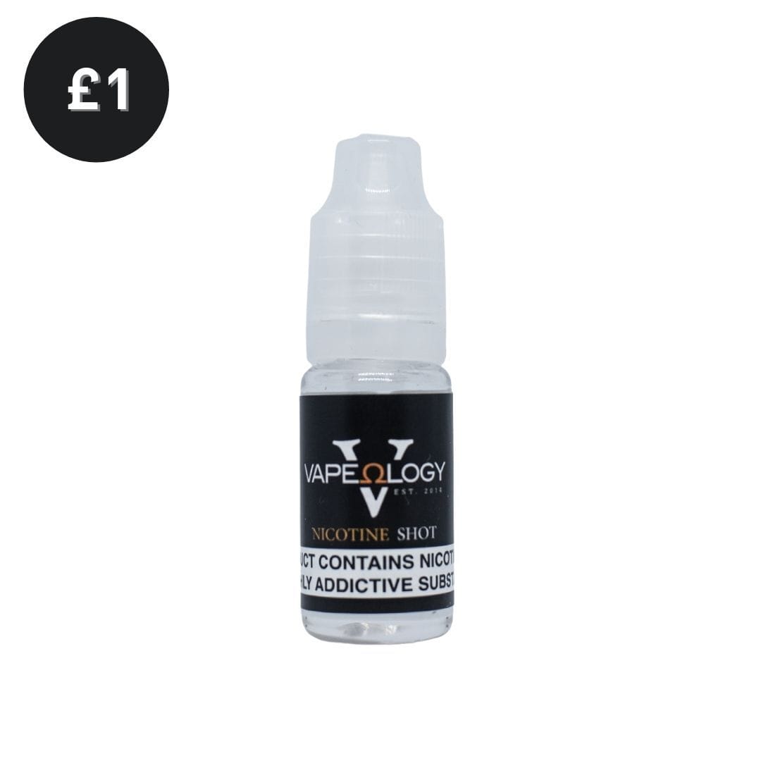 Nicotine Shot 15mg | 70VG/30PG Freebase | Vapeology Nicotine Shot 15mg | 70VG/30PG Freebase | Vapeology
