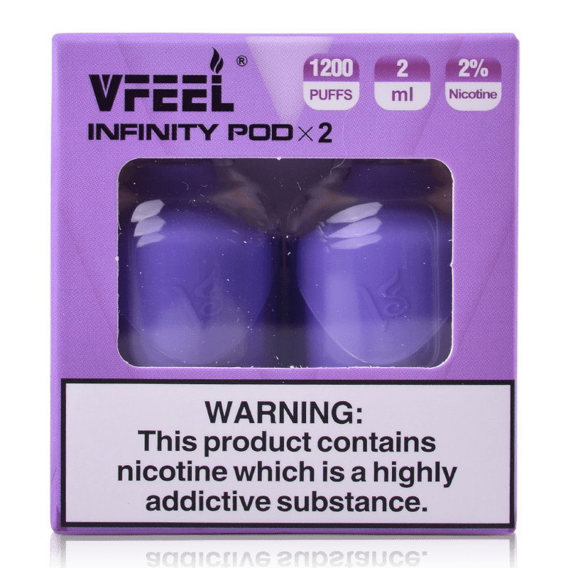 VFEEL Disposable Vape Sticks Aloe Grape VFEEL Infinity Pre-Filled Pods (2 Pack)