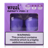 VFEEL Disposable Vape Sticks Aloe Grape VFEEL Infinity Pre-Filled Pods (2 Pack)