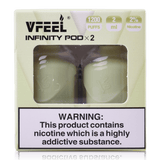 VFEEL Disposable Vape Sticks Apple ICE VFEEL Infinity Pre-Filled Pods (2 Pack)