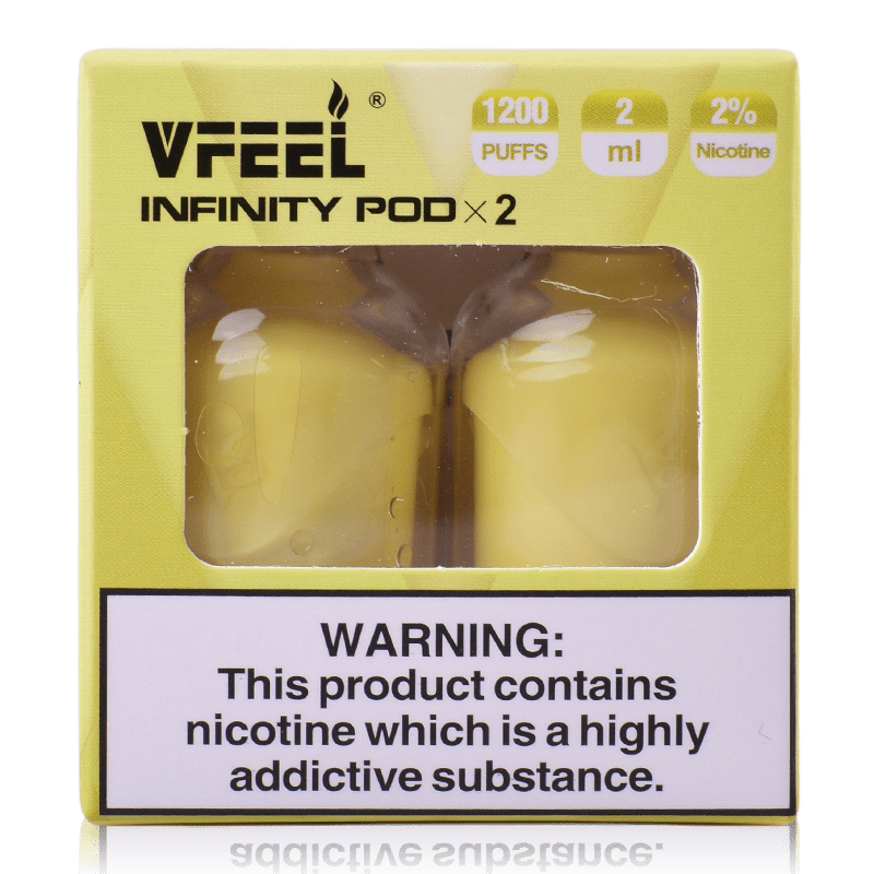 VFEEL Disposable Vape Sticks Banana ICE VFEEL Infinity Pre-Filled Pods (2 Pack)