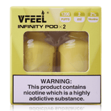 VFEEL Disposable Vape Sticks Banana ICE VFEEL Infinity Pre-Filled Pods (2 Pack)