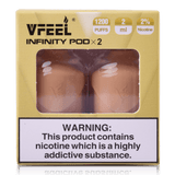 VFEEL Disposable Vape Sticks Blood Orange Mango ICE VFEEL Infinity Pre-Filled Pods (2 Pack)