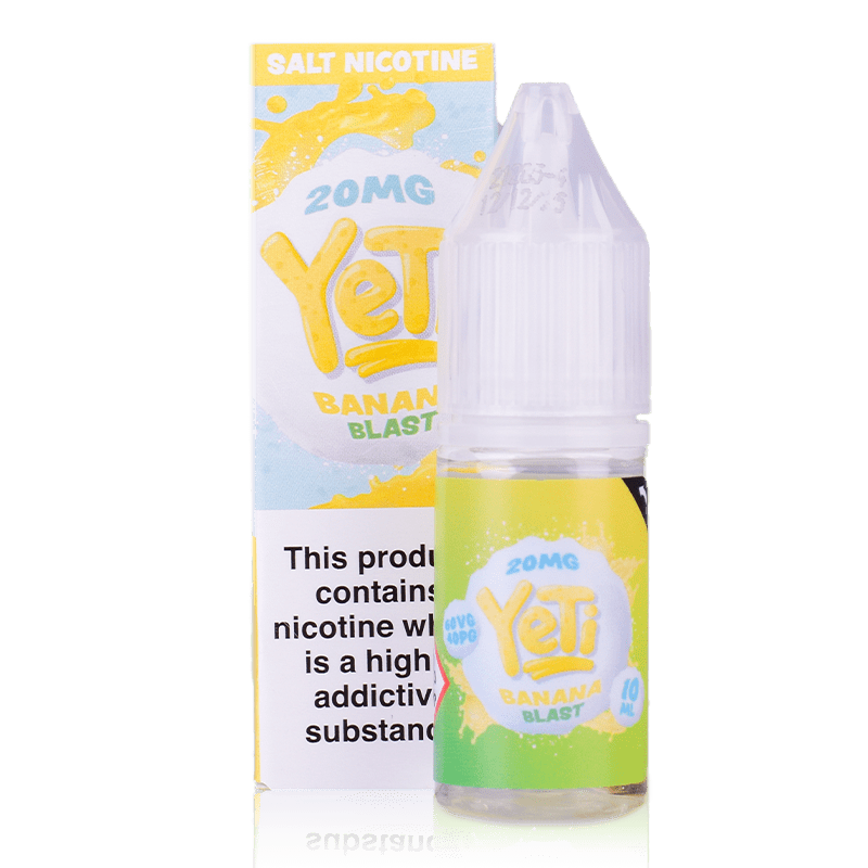 YETI E-Liquid Nic Salts Banana Blast / 5mg Yeti 10ml Nic Salt E-Liquids