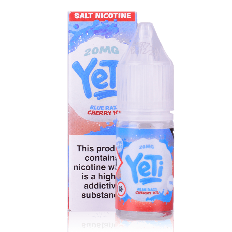 YETI E-Liquid Nic Salts Blue Razz Cherry / 5mg Yeti 10ml Nic Salt E-Liquids