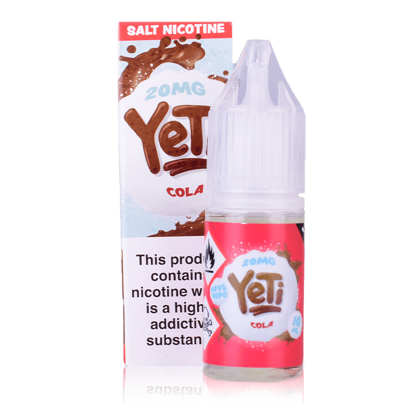 YETI E-Liquid Nic Salts Cola / 5mg Yeti 10ml Nic Salt E-Liquids