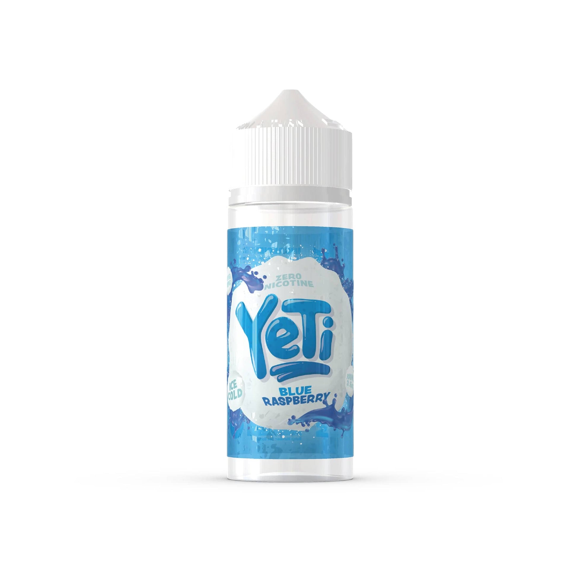 YETI E-Liquid Shortfill Eliquids Blue Raspberry Yeti Ice Cold 100ml Shortfill E-Liquid