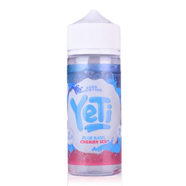 YETI E-Liquid Shortfill Eliquids Blue Razz Cherry Yeti Ice Cold 100ml Shortfill E-Liquid