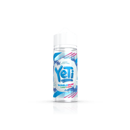 YETI E-Liquid Shortfill Eliquids Bubblegum Candy Cane Yeti Ice Cold 100ml Shortfill E-Liquid