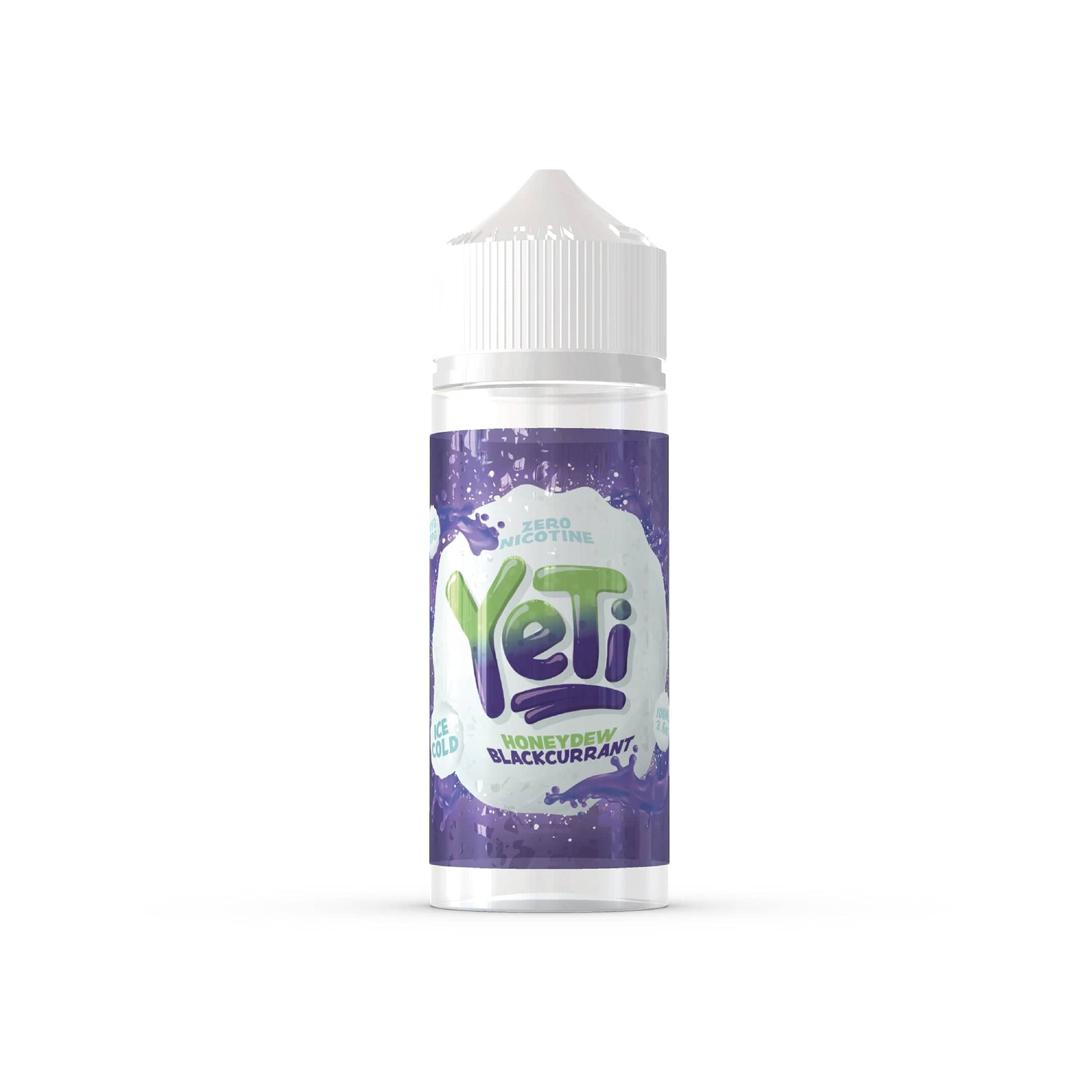 YETI E-Liquid Shortfill Eliquids Honeydew Blackcurrant Yeti Ice Cold 100ml Shortfill E-Liquid