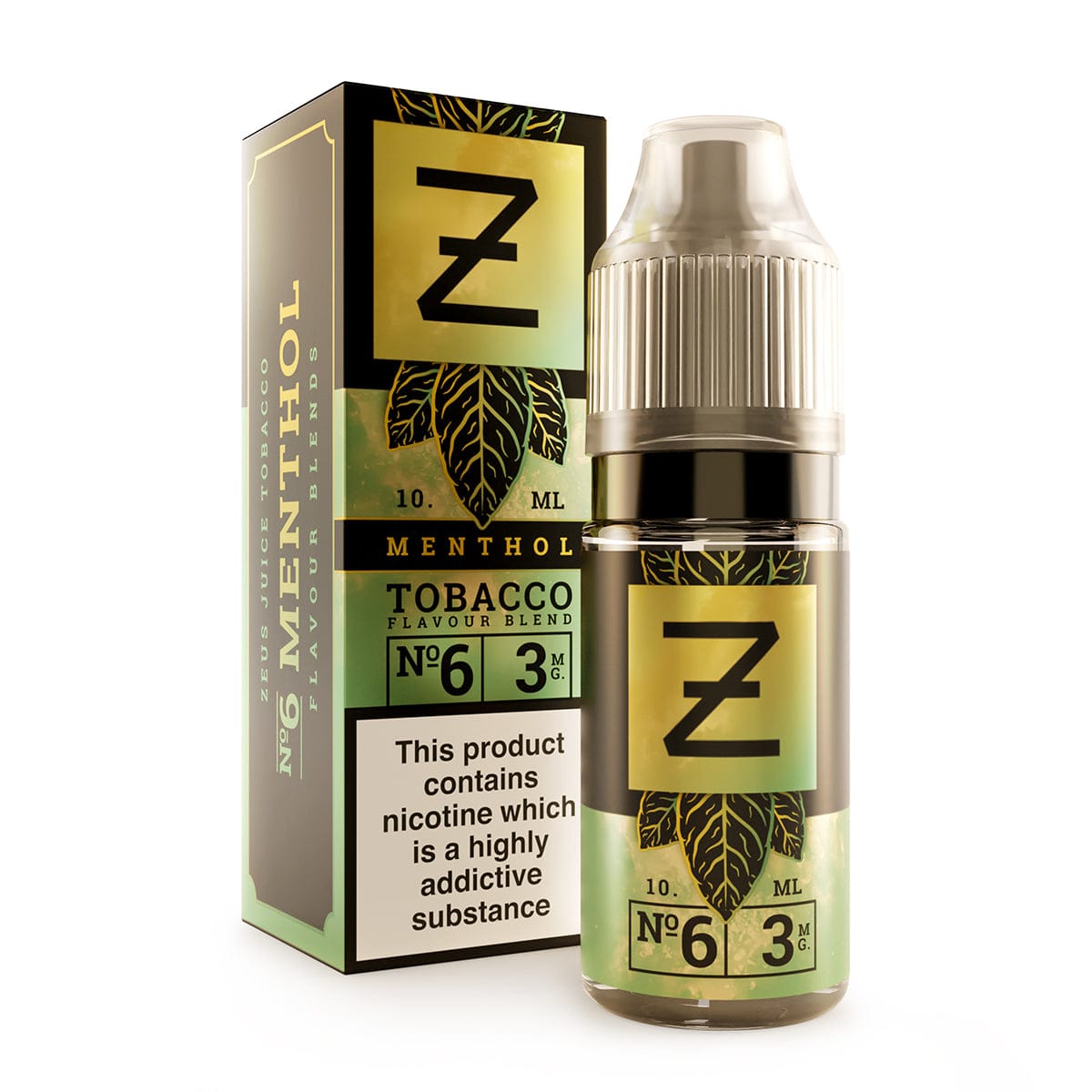 Freebase E-Liquid No 6 Menthol Tobacco / 3mg Zeus Tobacco E-Liquids