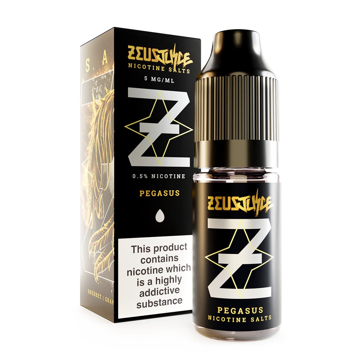 Nic Salts Pegasus / 5mg Zeus Juice Nic Salt E-Liquids