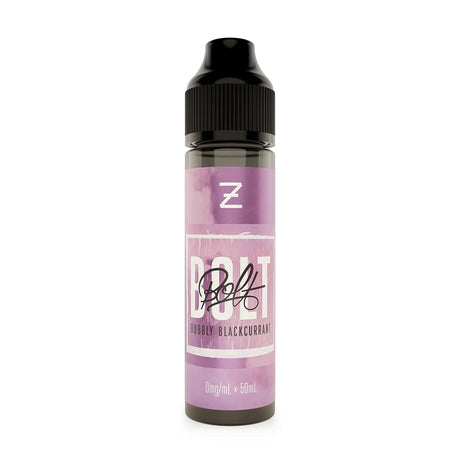 Zeus Juice Shortfill Eliquids Bubbly Blackcurrant / 50ml Zeus Juice Bolt Shortfill E-Liquids